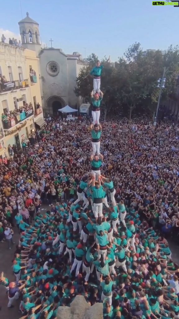 Steve-O Instagram - WTF!!!!!! Repost from @learnfact • Wait for it.... 😵 @josep_torrenyo @moncasteller @castellersdevilafranca —A castell is a traditional human tower built at festivals in Catalonia, the Balearic Islands, and the Valencian Community. Several colles castelleres attempt to build and dismantle the structure of a tower at these festivals. In 2010, Castell was added on UNESCO’s list of Intangible Cultural Heritage of Humanity as a “integral part of (Catalan) cultural identity.” Have you seen a traditional event that you absolutely loved? Comment blew and let us know about it! #learnfact #worldrecord #spectacular