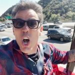 Steve-O Instagram - Going 50mph down the freeway on a swing set mounted to the top of a cube truck— check! Thanks so much to @gorillaledtrucks for hooking up SIX LED TRUCKS to follow me around and help spread the word about my new book, which is released everywhere books are sold TODAY!!! (Link in bio!)