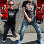 Steve-O Instagram - Happy Halloween from @iamweeman and I! We love our new skateboard graphic so much, we brought it to life! Our collectible, double-autographed boards are available now at steveo.com! (Photos styled and shot by @luxalot, board graphic by @mikehillier_design, photo edits by @mjr79)