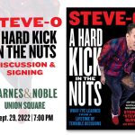 Steve-O Instagram - New York City, I owe you an apology… I was horrified to learn that the webpage for my book signing event this Thursday at 7pm in NYC said that nobody would be allowed to take photos with me and I would not personalize copies of my book, or sign memorabilia. That was complete bullshit— the WHOLE POINT of a book signing is to do all of those things! I will absolutely take photos with everyone and personalize every single book. I’m sorry that whoever made that page got it so wrong, but it’s been fixed. Please join me on Thursday at 7pm!