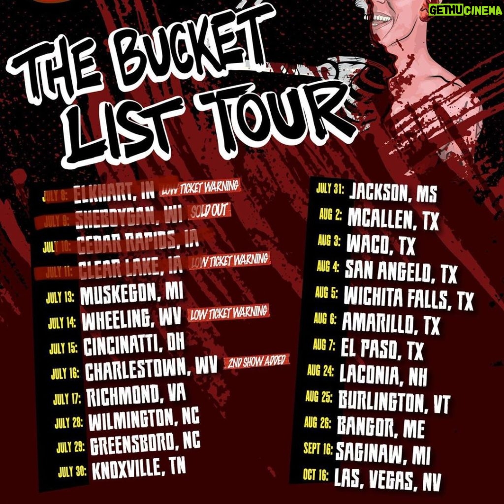 Steve-O Instagram - Look who just joined me on tour! @dangerehren (the absolute MVP of #JackassForever), with his terribly unfortunate balls, is opening my shows for the next five nights, through Richmond, VA! Yeah dude!!!