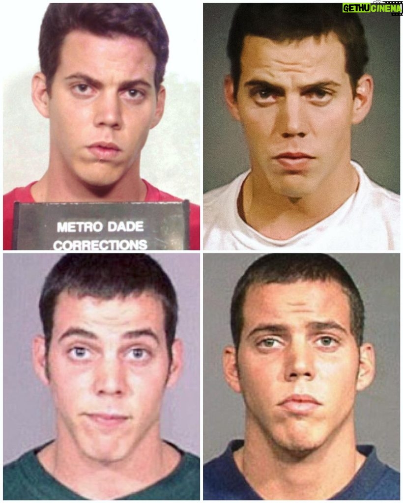 Steve-O Instagram - All four of these mugshots are from Florida, and all four of my last ever shows on my Bucket List tour are also happening in Florida (this week): Thurs 9/14: Melbourne, FL Fri 9/15: St. Petersburg, FL Sat 9/16: Pensacola, FL Sun 9/17: Gainesville, FL Then that’s a wrap for my Bucket List tour!
