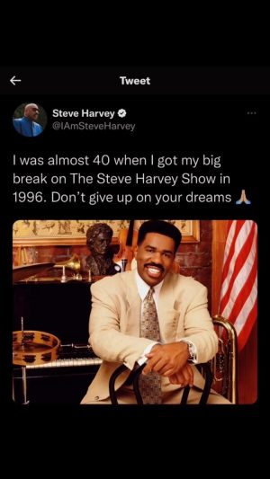 Steve Harvey Instagram - Your gift will make room for you 🙏🏽