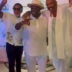 Steve Harvey Instagram - Honored to be a part of a brotherhood where we look out for each other! #OmegaPsiPhi Supporting @cedtheentertainer #KylesFamilyFoindation @harvey.foundation