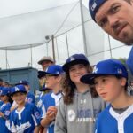 Steve Howey Instagram - Thug Life! #dodgers #littleleaguebaseball #coach #dingers #forceout #doubleplay #hits #dirtygloves #stollenbase #hashtags