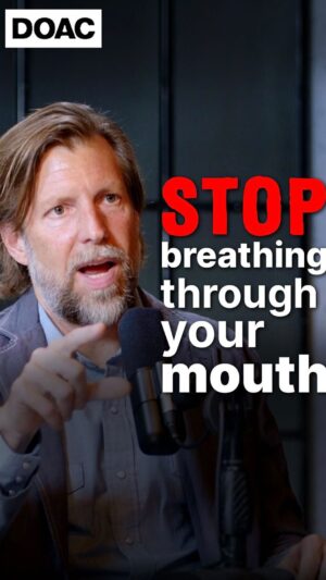 Steven Bartlett Instagram - The Breathing Expert: Breathing Through Your Mouth Is Linked To 8 Different Diseases! OUT NOW!

@mrjamesnestor x The Diary Of A CEO

After a 2-year wait, I finally sat down with James Nestor, the mastermind behind international bestseller “Breath: The New Science of a Lost Art”. 

Whether you struggle with sleep, stress or anxiety, this episode is packed full of insights that will probably both alarm you and alter how you’re live your life immediately.

98% of us are breathing wrong and you’re about to learn why it matters.

Search ‘diary of a ceo’ wherever you get your podcasts to watch / listen!