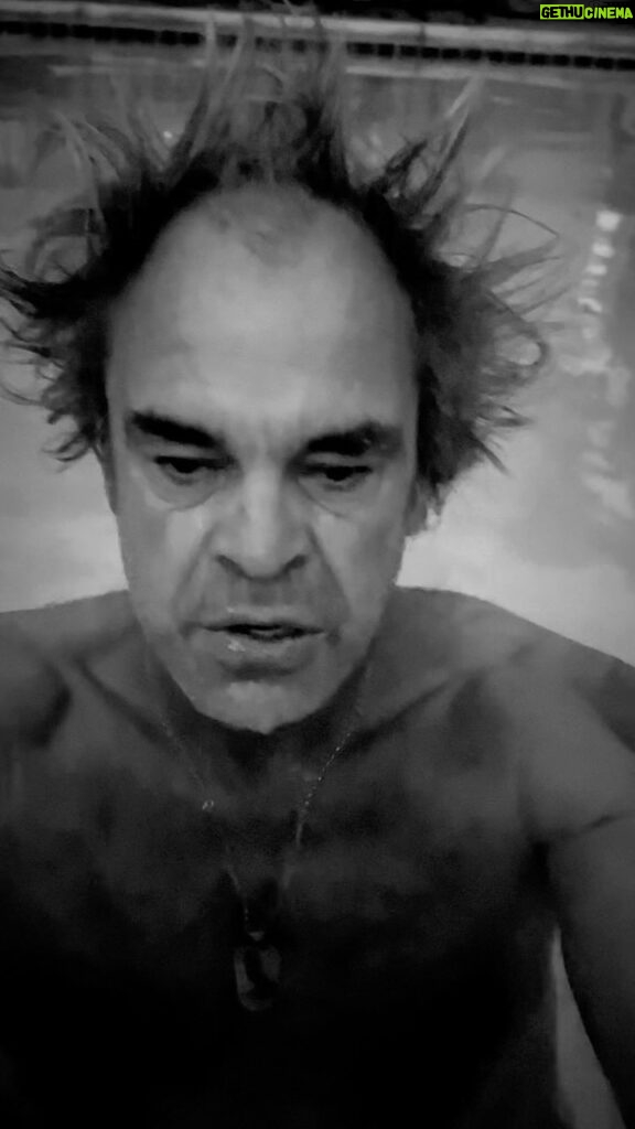 Steven Ogg Instagram - 49°F/9.444°C HOPE does not deny the shittiness, but is a response to it; taking in the facts/obstacles, but not have them stopping me; not wishful thinking, but giving me a purpose keeping me young at heart. •what we nurture/encourage wins• (i HOPE) #cold #plunge #hope Cold Water