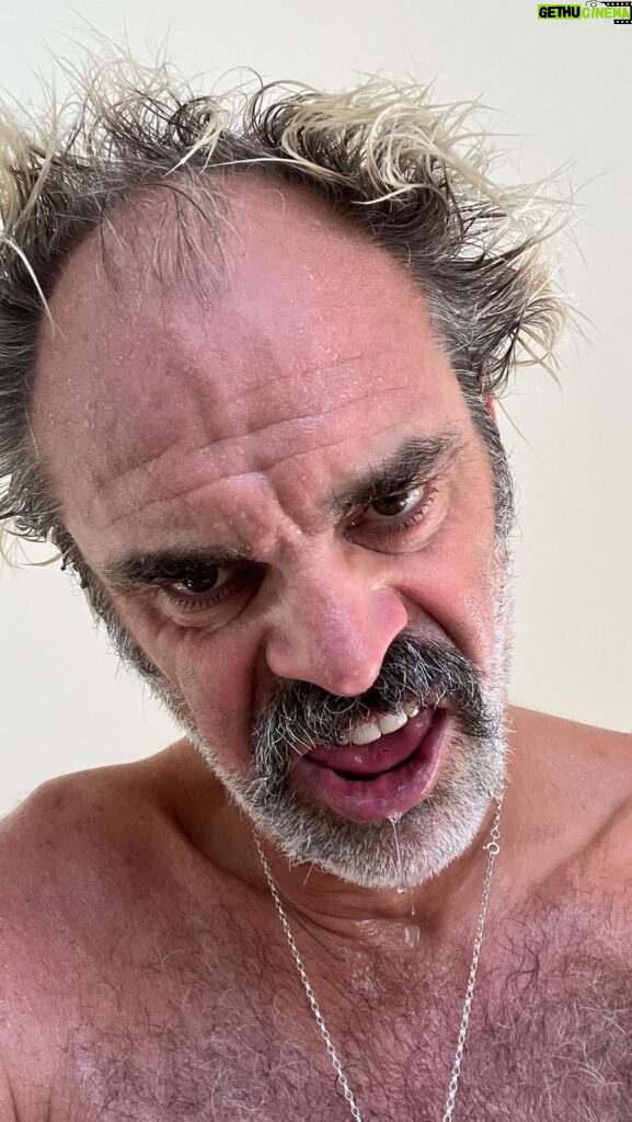 Steven Ogg Instagram - Talking to myself/s doing my best to actually fucking listen! Emotions can repeat, but not the pattern- that is growth for me! Previously weeks/days to cycle thru grown to days even at times just a day. The emotional turds- those residual bits/pieces float around prior to finally flushing them down! Until the next time… #mentalhealth #spinning #GETitOUT #EXPRESSit #TheGrind Over There