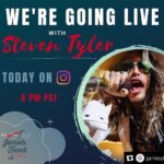 Steven Tyler Instagram – LIVE Q&A TONIGHT ON INSTAGRAM WITH @janiesfund SUBMIT QUESTIONS IN THE COMMENTS BELOW… MAKE SURE TO WATCH AT 5PM PST BECAUSE YOU DON’T WANT TO MISS A THING!!!
#REPOST @janiesfund 
It’s finally Friday, and a shot of Hope is comin’ your way! Join @iamstevent live today, as he wraps up our $500,000 month of impact and announces our final $100K commitment to help girls in @youthvillages LifeSet program. PLUS, he’ll be answering some of your questions. See you soon!
📷 @zack.whitford