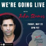Steven Tyler Instagram – @johnstamos TOMORROW @janiesfund INSTAGRAM LIVE AT 5PM PST!!! #REPOST @janiesfund
We’re are back bigger than ever for Week #4 as we continue to award $500,000 to help young women in @youthvillages LifeSet program. Our very special guest is none other than the actor, musician and long-time child advocate, @johnstamos. He will be join us Live to announce our latest $100k commitment AND answer a few of your questions. Submit questions in the comments below. See you Friday!⁠ #janiesgotafund #janiesfund #lifeset #socialimpact #endabuse