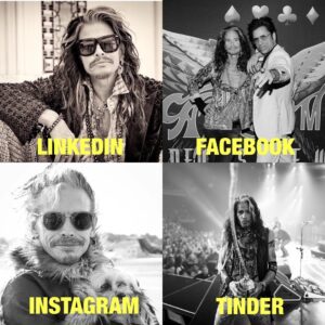 Steven Tyler Instagram - SWIPE THIS WAY!!!
📷 @zack.whitford
