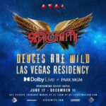Steven Tyler Instagram - GET READY TO WALK THIS WAY TO VEGAS… @aerosmith RETURNS TO SIN CITY!!! BACK IN THE SADDLE AGAIN!!! DOLBY LIVE AT PARK MGM THIS JUNE THROUGH DECEMBER!!! TICKETS ON SALE THURSDAY MARCH 31ST AT 10 AM PT #DEUCESAREWILD @parkmgm