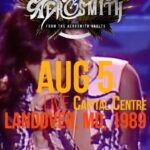 Steven Tyler Instagram - ARE YOU PUMPED UP??? #AEROSMITH50YEARSLIVE IS BACK!!! THIS WEEK WE ARE MOVIN' ONTO THE 1980'S WITH THIS UNEARTHED F.I.N.E. SHOW FROM THE 'PUMP' TOUR... START YOUR WEEKEND BY LIVIN' IT UP... WATCH @AEROSMITH LIVE FROM THE CAPITAL CENTRE, LANDOVER, MD 1989!!!  AVAILABLE FOR A LIMITED TIME... IT’S ALL GOIN’ DOWN RIGHT NOW… STREAM ON!!! 🤘LINK IN BIO!!! #aerosmith #aerosmith50yearslive #steventyler #joeperry #joeykramer #tomhamilton #bradwhitford