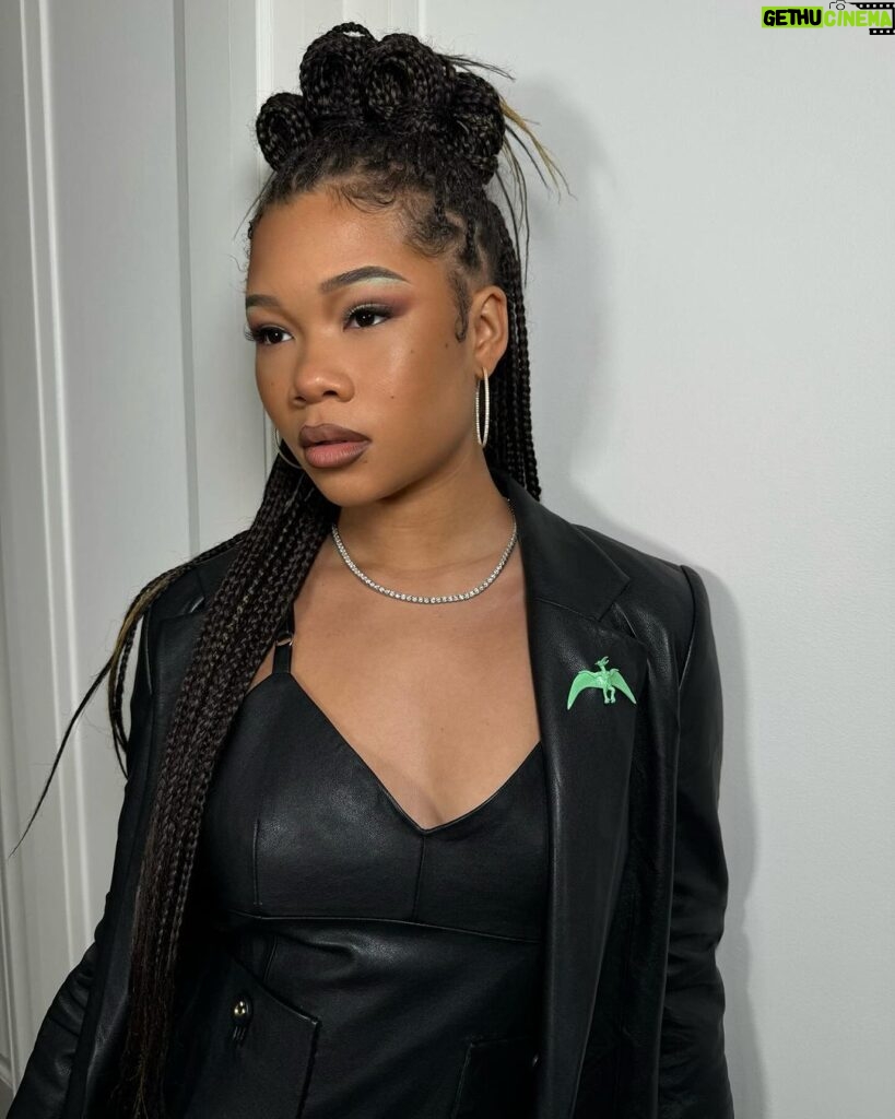 Storm Reid Instagram - in and out 😚 thank you @coach & @stuartvevers for having me New York, New York