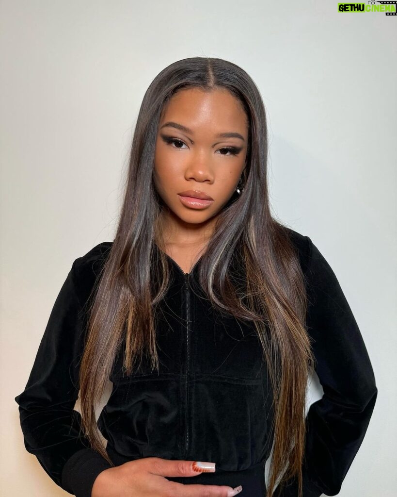 Storm Reid Instagram - you was either there or you weren’t @balenciaga thank you for having me 🖤 Los Angeles, California