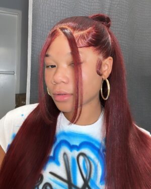 Storm Reid Instagram - woke up and wanted to be a red head 🥵