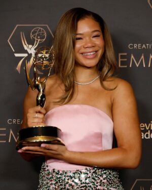 Storm Reid Instagram - i’m still at a loss for words and utterly astounded. thank y’all for the love. thank you to everyone who has been part of my journey and poured into me. thank you for allowing me to be y’all’s Riley. I’m forever indebted and honored. i love you, mommy! Matthew 17:20 🩷🥹