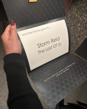 Storm Reid Instagram - i genuinely cannot articulate how i’m feeling…more words and more pictures tomorrow. THANK YOU. 🩷