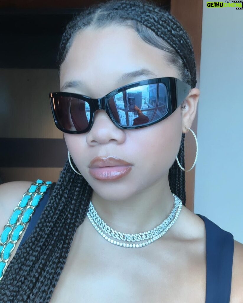 Storm Reid Instagram - anything she want she can get it Miami, Florida