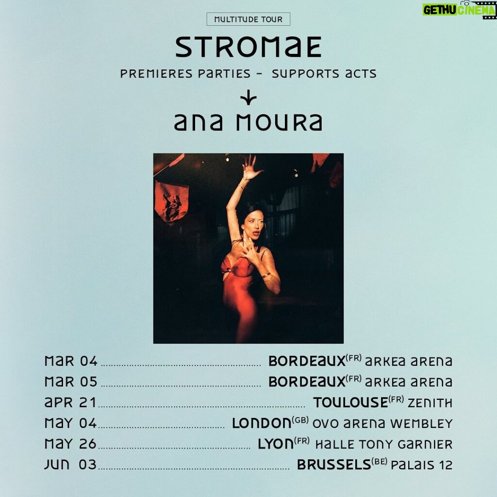 Stromae Instagram - Je vous présente tous les artistes qui m’accompagneront dans les mois à venir sur ma tournée européenne ! À samedi pour la 1ère date 😙 - I’d like to introduce you the artists who will join me in the coming months on my European tour! See you this Saturday for the 1st show 😙 #multitudetour