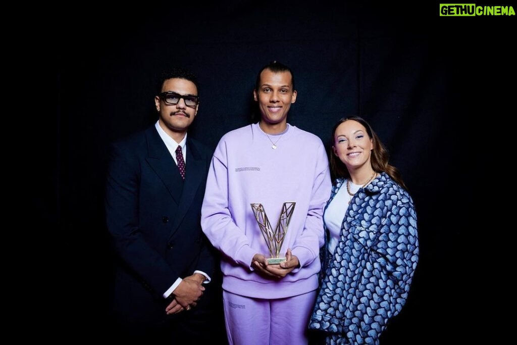 Stromae Instagram - Quel honneur de gagner "artiste masculin de l'année" et "album de l'année" aux @lesvictoires après 9 ans d'absence. Un énorme merci à l'équipe incroyable qui a travaillé sur la création de cet album avec moi et merci à tous pour votre soutien ❤️ -- What an honor to win "male artist of the year" and "album of the year" at the Victoires de la Musique after 9 years of absence. A huge thank you to the incredible team that worked on the creation of this album with me and thank you all for your support ❤️ Special thanks to : Luc Van Haver, Coralie Barbier, Gaëlle Birenbaum, Evence Guinet-Dannonay, Roxane Hauzeur, Mathilde Miller, Diego Mitrugno, Marie Van Haver, Amaury Feron, Thibaut Gerhardt, Guenael Geay, Olivier Nusse, Marina Hanna, Lionel Capouillez, Moon Willis, Orelsan, Bruno Letort, Pieter De Wagter, Peter Philips, Belgian National Orchestra, Orenda Trio (Stefka Miteva/Julia Orcet/Sandrine Conry), Louis Jacques, Juanpaio Toch, Guo Gan, Olga Scroubkova, Maria Elena Boila, Katelijne Onsia, Dmitry Silvian, Bart Naessens, Alfredo Coca, Selman Faris, Taylan Acar, Simon Lequy, Adrien Lambinet, Boldatwork, Michaël Ferire, Lydie Bonhomme, Cyprien Delire, Alicia Dubois, Eric Jooris, Julie Hubermont, David Weiszfeld, Jonas Faugère, Lauriane Gouhier, Gerald Olivon, Alexandra Baker, Deborah Fenstermacher, Universal Music France, Polydor, Interscope, Darkroom. 📸 Cyril Moreau et Groupe France Télévisions France 2