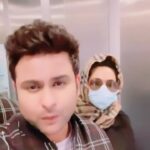 Sugandha Mishra Instagram - Aisa kisi Pati ke sath na Ho !😂😂😂 . . . #husband #wife #husbandwifereels #prank #lol #funnyvideos #sanketbhosale #drsanketbhosale #sugandhamishra #suket #married #powercouple