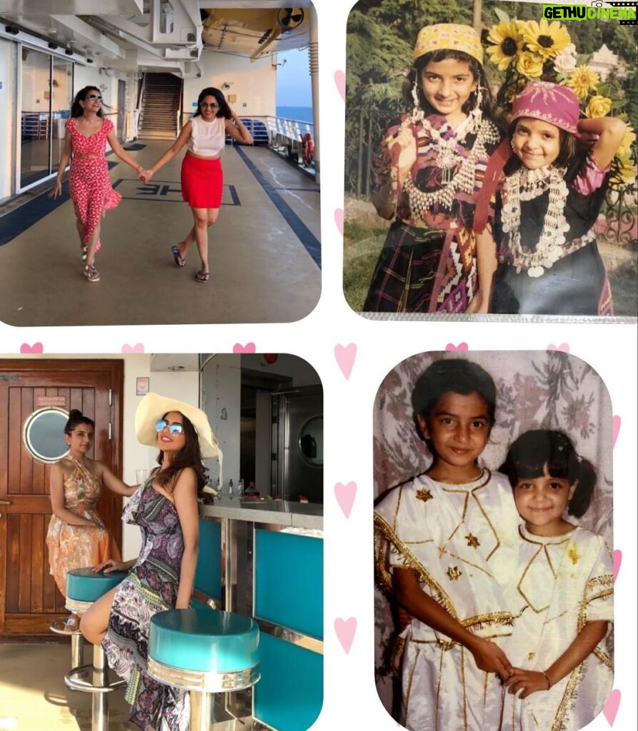 Sugandha Mishra Instagram - Happy Birthday Sister 💞Many of my favourite Memories are from growing up with you🤗how we used to Spend time Together happily is what came as a flashback to me today on ur b'day.. have a wonderful time on this special day ..🎂😍💐🍰🧁🍩