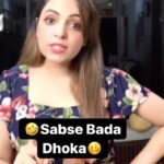 Sugandha Mishra Instagram - #dhoka #lol #funnyvideos #omg #cream #fair #makeup #sugandhamishra Mumbai, Maharashtra