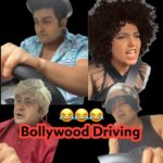 Sugandha Mishra Instagram - Actors While Driving 😂#drive #lol #bollywood #tollywood #omg #viral #comedy #funnyreels #reelitfeelit #driving #sugandhamishra #drsanketbhosale #suket