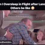 Sugandha Mishra Instagram - #airhostess #flight #flightattendant #lol #comedyreels #omg #sleep #sleepinflight #travel #travelgram #oops