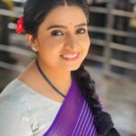 Sujitha Instagram - The elegance of a simple gesture and the beauty of a simple lifestyle are always perfect.🌹 Beautiful saree @rs_fashionss_ #sujitha #love #life #beautiful #life #style #simple #post #instagram #