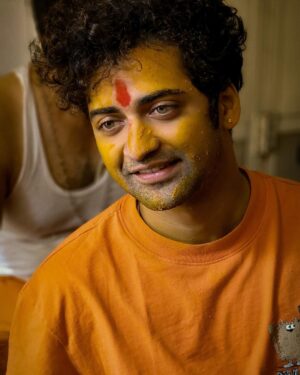 Sumedh Mudgalkar Instagram - Janeu preps ✨ 
.
.
.
.
.
.
.
.
.
.
(For those of you thinking and commenting this is a marriage- No no haha. Abhi bohot time hai)