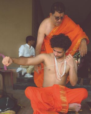 Sumedh Mudgalkar Instagram - Upanayanam Sanskaar - Janeu ✨
.
.
.
.
.
.
.
.
.
.

@yogvihar_resort ❤️
📸 @kalakar_0055