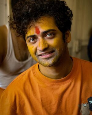 Sumedh Mudgalkar Instagram - Janeu preps ✨ 
.
.
.
.
.
.
.
.
.
.
(For those of you thinking and commenting this is a marriage- No no haha. Abhi bohot time hai)