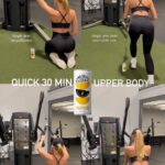 Summer Rae Instagram - My go to upper body workout when I only have 20/30 min! I grab a @onceuponacoconut & get to it! 3 sets of 12-15 reps. Slow & steady concentrating on good form over heavy weight. Share in the comments ⬇️ some of your favorite upper body workouts & your favorite flavor of @onceuponacoconut. I’m obsessed with the pineapple right now! 🥥💦🍍