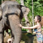 Sunayana Fozdar Instagram - These memories will stay with me forever 🐘🫶 They are Truly one of the most sensitive and emotional Mammals,they instantly catch vibes and energies and respond accordingly ! Being able to come so up close and personal with Tyra and her 2 year old baby was So humbling 🥺 #elephantmudbath experience at Bali was Pure Magic!!!! Thank You @kunalbhambwani for the Best birthday Gift❤️💃🏻