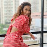 Sunayana Fozdar Instagram - Feeling Red ❤️ Styling : @styling.your.soul Outfit: @styleislandofficial 📷 @ibtraditionalphotography @ibphotography27