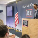 Sundar Pichai Instagram – Spent the afternoon at @theUSO office in San Diego with some U.S. veterans (including some Google veterans) to announce new #GrowWithGoogle initiatives to help transitioning service members & veterans find jobs, build their skills, and grow their businesses San Diego, California