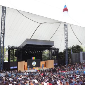 Sundar Pichai Instagram - That's a wrap on #googleio 2023! So happy to see so many people back IRL at Shoreline 😀