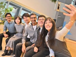 Sundar Pichai Instagram - Really enjoyed being back in #Tokyo last week, meeting student developers, helping launch our newest Pixel devices, and taking more than a few selfies! Always good to catch up with Googlers and learned all about 🫰🏽 too:) #photodump