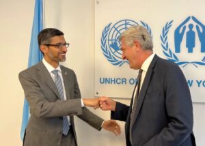 Sundar Pichai Instagram - So happy to be back in #NYC last week for the first time in a long while. Great to spend time with teams there and check out our new office at Pier 57:) #fbf #UNGA