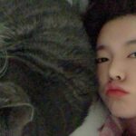 Sunny Instagram - 아침이면 날 깨우고 지만 다시 잠드는 나의 뚱냥이......... #아이고 #후추 #귀여우니까봐준다