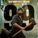Sunny Deol Instagram - Iss #NationalCinemaDay, sirf ₹99 mein bade parde par Hindustan ke bete ki desh-bhakti, action aur pyaar zaroor dekhna, offer miss mat karna! 🇮🇳💥 Offer valid on only 13th Oct 2023. (Taxes applicable on the ticket) Book your tickets! #Gadar2 in cinemas now.🎞️ @zeestudiosofficial @gadarmovie_official @iamsunnydeol @ameeshapatel9 @iutkarsharma @anilsharma_dir @anilsharmaprod @shaktimaan6963 @mithoon11 @shabinakhanofficial @quadri.sayeed @simratkaur_16 @manishwadhwa.in @hellomontysharma @mrgravitas @zeemusiccompany @zee5 @zeecinema @zee5global