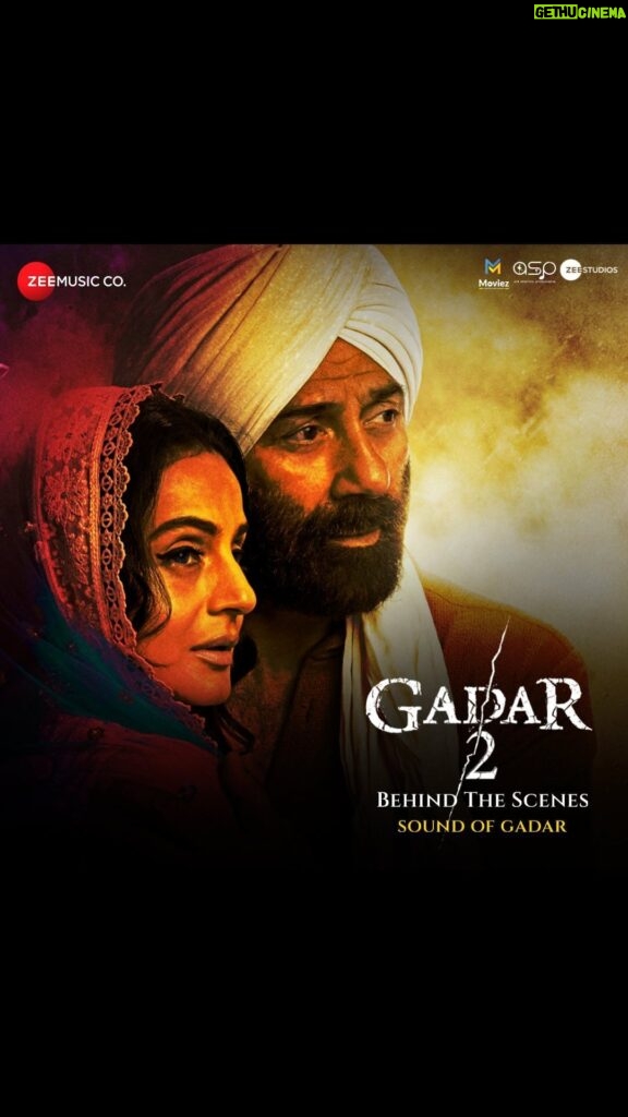 Sunny Deol Instagram - The sound of Gadar 2 has been magical! Witness its beautiful journey with this exclusive BTS video. 🎶🎥 #Gadar2 in cinemas now. 🎞️ @zeestudiosofficial @gadarmovie_official @iamsunnydeol @ameeshapatel9 @iutkarsharma @anilsharma_dir @anilsharmaprod @shaktimaan6963 #AnandBakshi #UttamSingh @mithoon11 @uditnarayanmusic @therealalkayagnik @arijitsingh @adityanarayanofficial @sukhwindersinghofficial @neetimohan18 @vishalmishraofficial @shehnazakhtarofficial @officialsahilakhtar @jubinnautiyal @shabinakhanofficial @quadri.sayeed @simratkaur_16 @manishwadhwa.in @hellomontysharma @mrgravitas @zee5 @zeecinema @zee5global