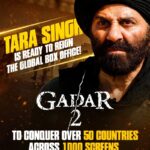Sunny Deol Instagram - Tara Singh is ready to take the world by storm!🔥💪🏻 Advance booking open now. Book your tickets! (Link in bio) #Gadar2 In Cinemas Tomorrow 🎞️ @zeestudiosofficial @gadarmovie_official @iamsunnydeol @ameeshapatel9 @iutkarsharma @anilsharma_dir @anilsharmaprod @shaktimaan6963 @mithoon11 @shabinakhanofficial @quadri.sayeed @simratkaur_16 @manishwadhwa.in @hellomontysharma @mrgravitas @zeemusiccompany @zee5 @zeecinema @zee5global