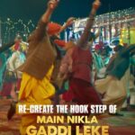 Sunny Deol Instagram - Chalo ji, get ready to show us your dance moves! 💃🏻 Participate in #MainNiklaGaddiLeke hook step challenge by creating reels with its audio and while posting don’t forget to tag us (@zeestudiosofficial , @gadarmovie_official, @zeemusiccompany) and use the hashtag #MainNiklaGaddiLekeHookstepChallenge 😍 A few lucky winners will stand a chance to win tickets for Gadar 2 and its merchandise! 🥳 So don’t wait up, start creating now. #Gadar2 aa rahi hai bade parde par 🔥 lagane iss Independence Day! 🇮🇳 Cinemas mein 11th August se 🎞️ @iamsunnydeol @ameeshapatel9 @iutkarsharma @anilsharma_dir @anilsharmaprod @shaktimaan6963 #AnandBakshi @mithoon11 @shabinakhanofficial @uditnarayanmusic @adityanarayanofficial #UttamSingh @quadri.sayeed @simratkaur_16 @manishwadhwa.in @hellomontysharma @mrgravitas @zee5 @zeecinema @zee5global