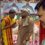 Sunny Deol Instagram - Visited Tanot Mata Mandir to seek her blessings and after that spent time with my family.