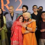 Sunny Deol Instagram - Memorable moments from #Gadar2Trailer Launch How did you like the trailer , comment your favourite moments. Thank you all for your love to #TaraSingh , see you in cinemas on 11th August