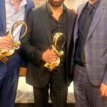Sunny Deol Instagram - A family that stays together wins together ❤️❤️🤗🤗🤗🏆🏆 #ZeeCineAwards @zeecineawards @zeestudiosofficial @zeecinema #Gadar #Animal #Dono #awardshow #explore #reelsindia #reelsinstagram