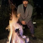 Sunny Deol Instagram – Moonlight, Bonfires and a sky full of stars……. Manali, Himachal Pradesh